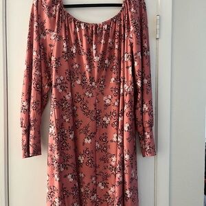 Lily Rose 3X floral dress so soft and stretchy NWT